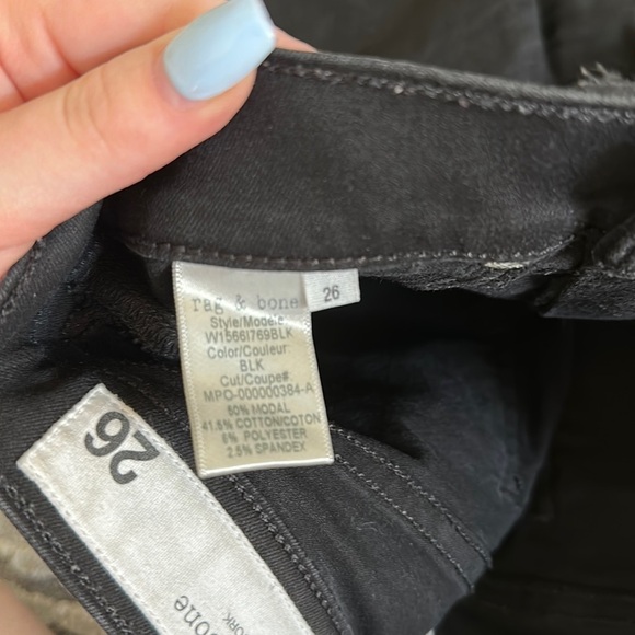 Rag & Bone Women’s Skinny High-Rise Jeans - Size 26 - Picture 6 of 6